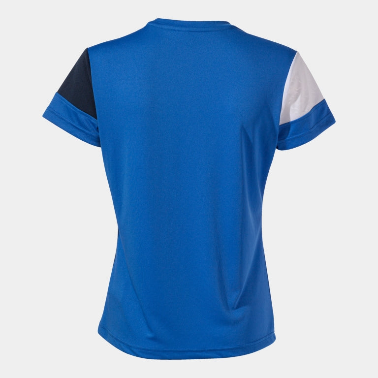 Crew V T-shirt - royal/navy/hvid - Joma