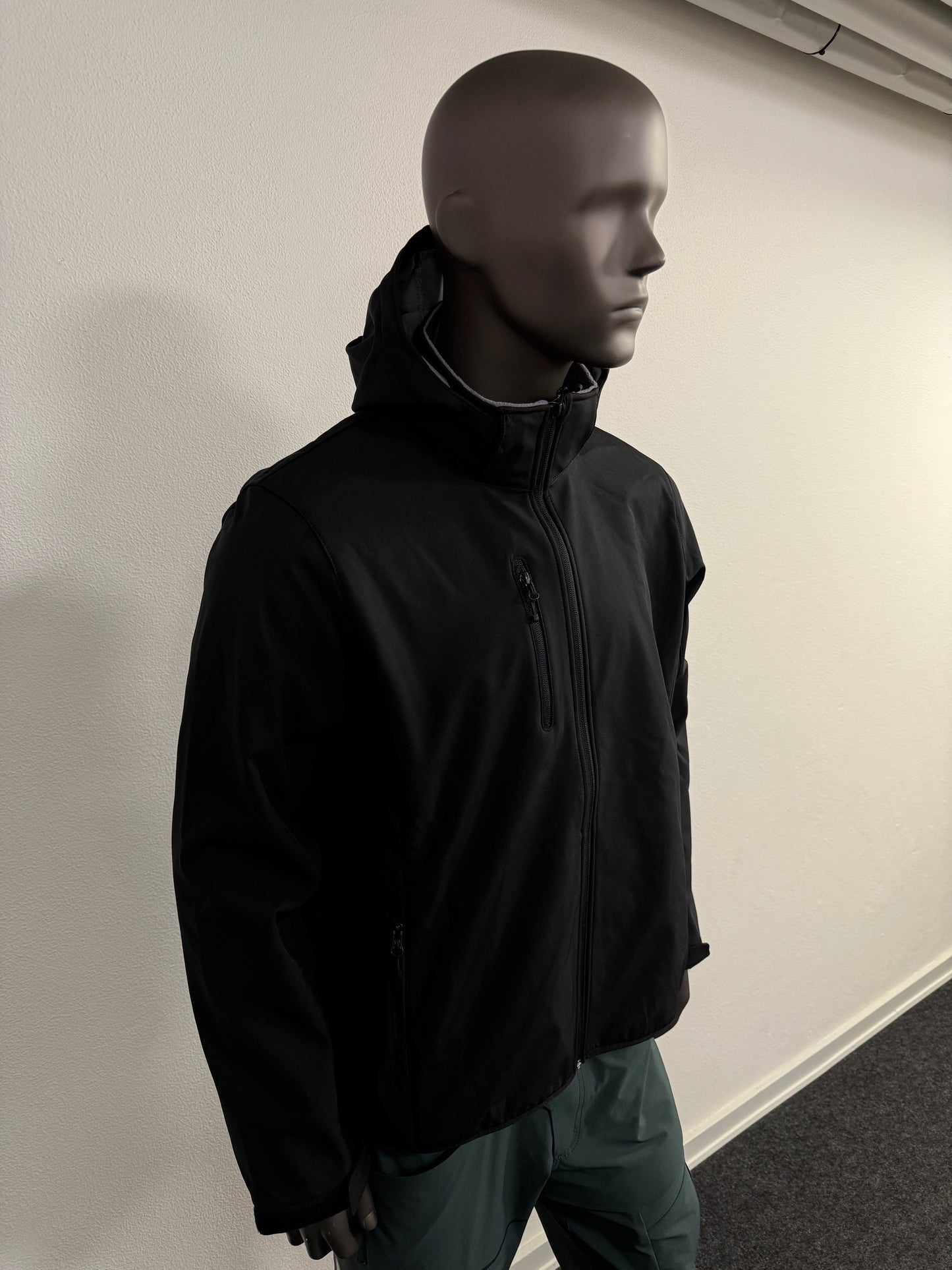 Basic Hoody Softshell Ladies - sort - Qlique