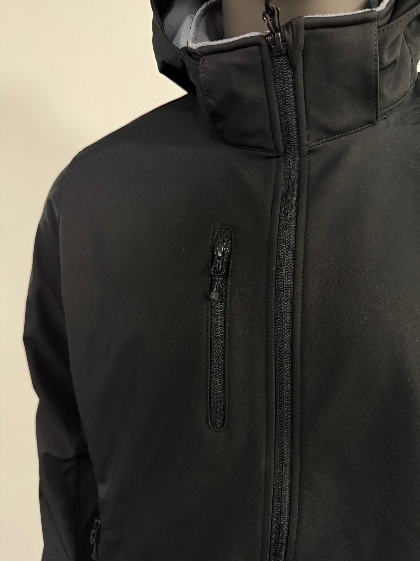 Basic Hoody Softshell Ladies - sort - Qlique