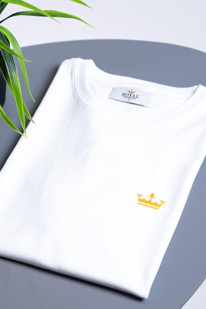 Kortærmet T-shirt - hvid - Royal Denmark