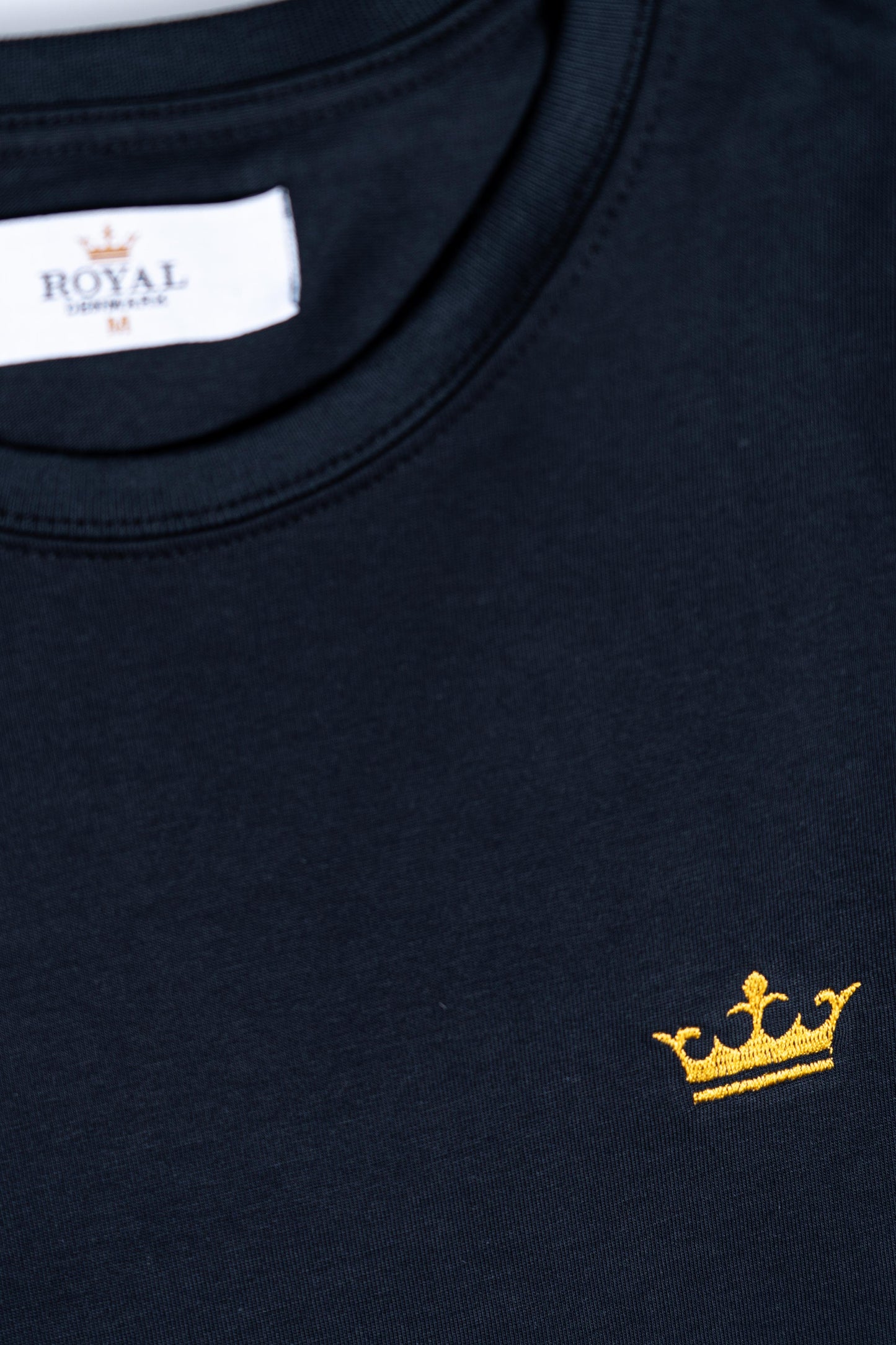 Kortærmet T-shirt - sort - Royal Denmark