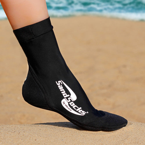 Beachsokker til Beachvolley og Strandhåndbold - Sort - Sand Socks