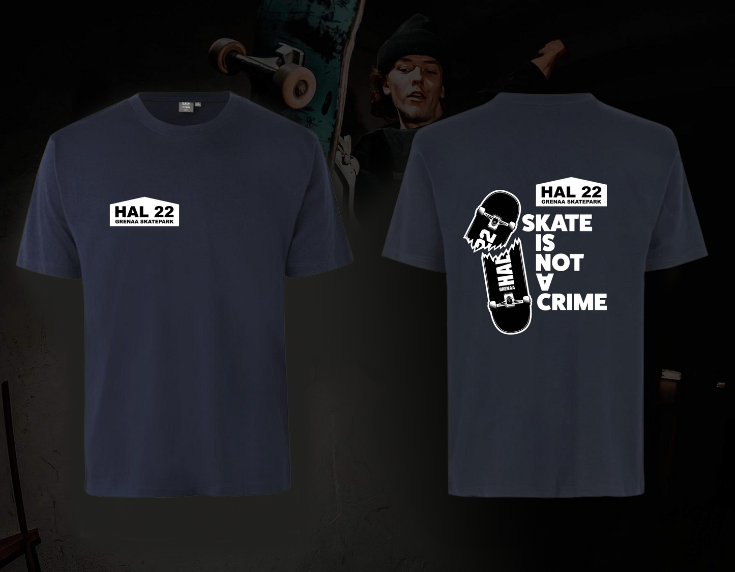 T-shirt - navy - Hal 22
