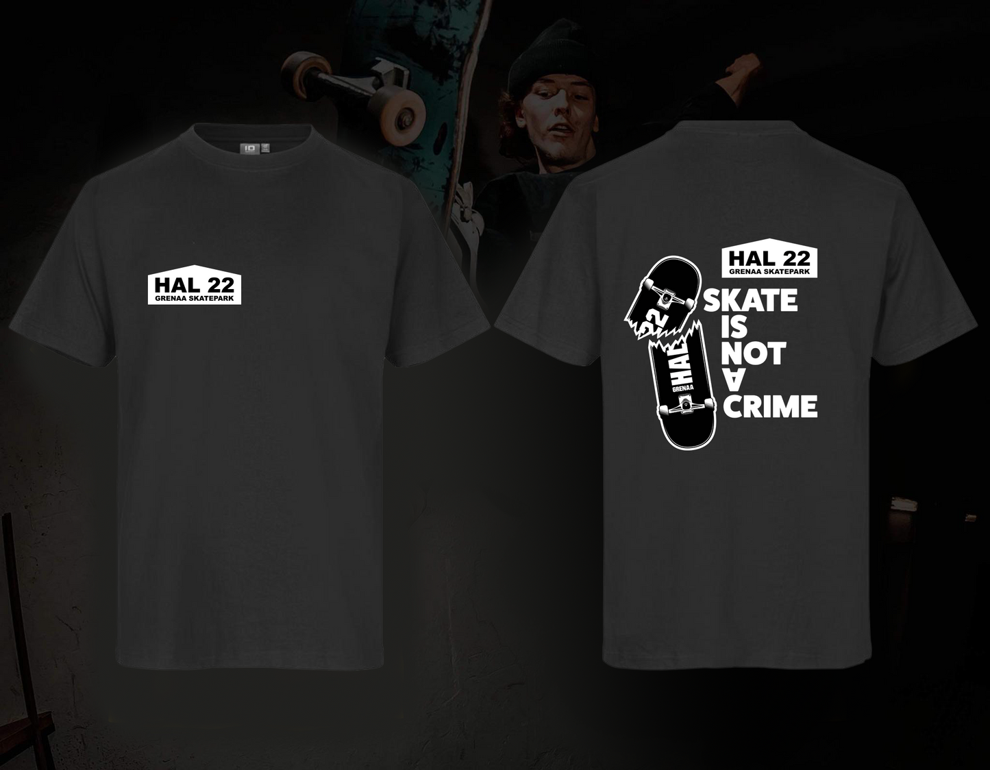 T-shirt - sort - Hal 22