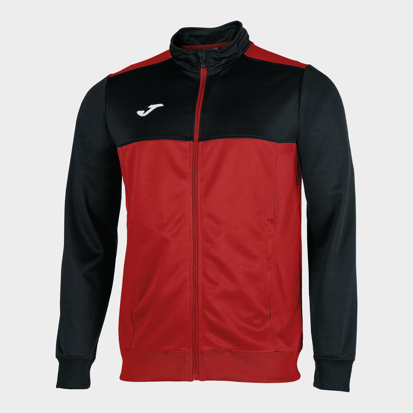 Winner Sweatshirt med lynlås - rød/sort - Joma