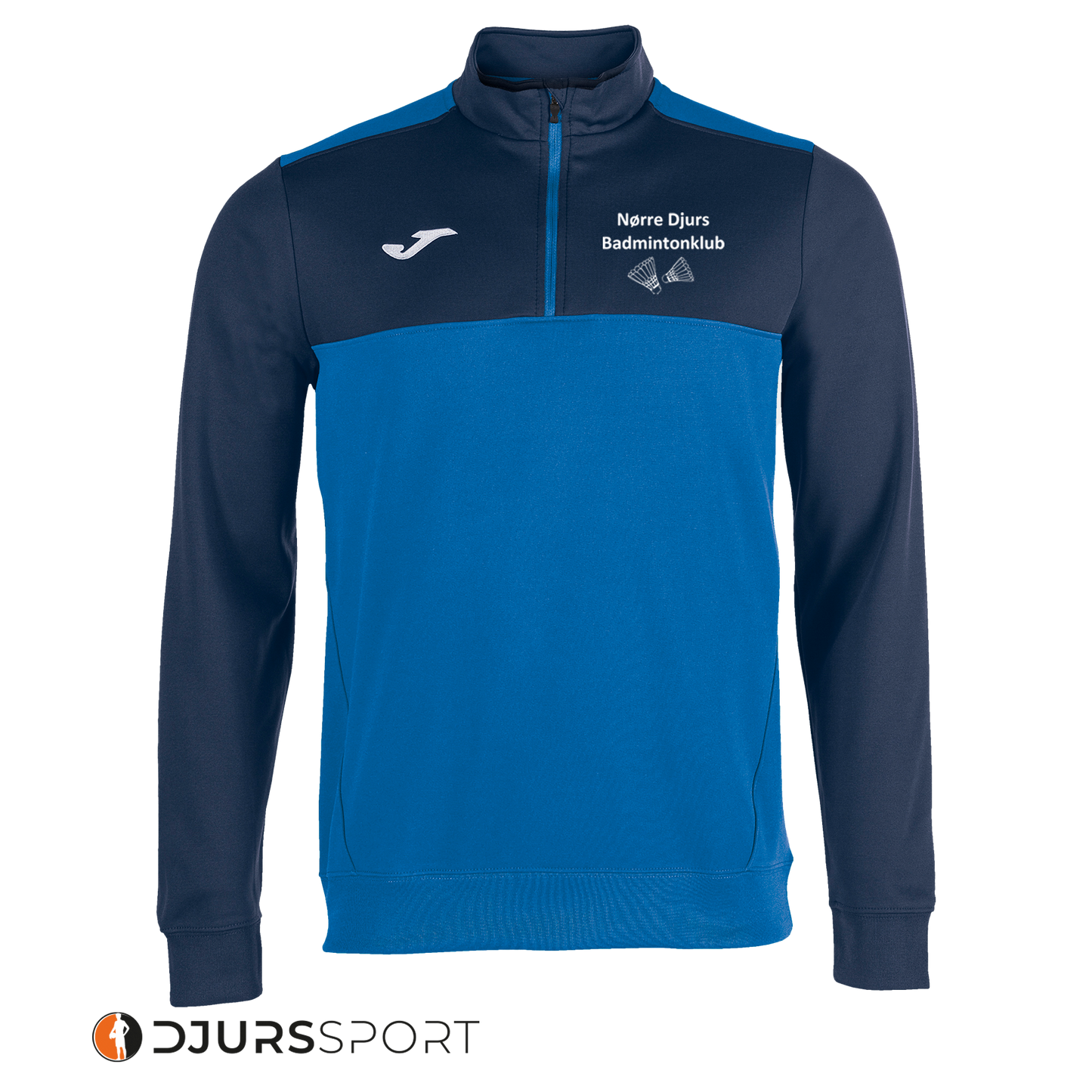 Træningstrøje 1/4 Zip - Nørre Djurs Badminton