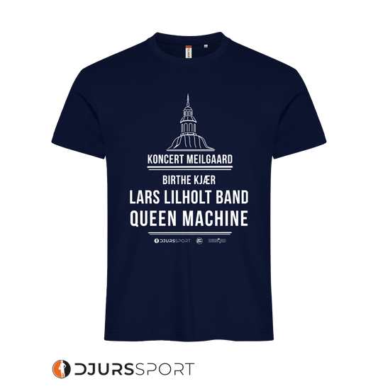Meilgaard Slotskoncert 2026 T-shirt - Mørkeblå